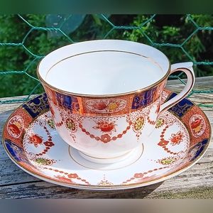 1930s Colclough England Imari China Cup and Saucer